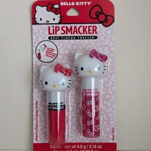 Hello Kitty Sanrio x Lip Smacker Lip Balm Lip Gloss Set